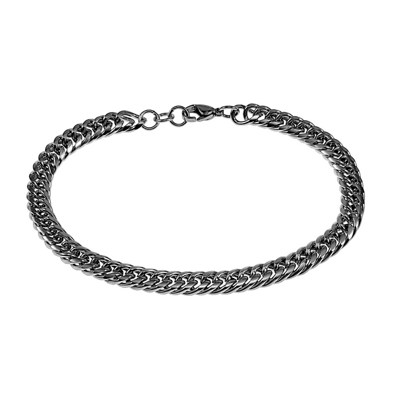 18cm tot 20cm x 6mm Armband Unisex - Gepolijst RVS - Cubaanse Schakelsarmband Dames - Heren
