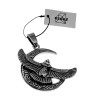 60cm x 3mm RVS Jasseron-Ketting + 49mm Havik Arend Hanger Unisex