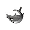 60cm x 3mm RVS Jasseron-Ketting + 49mm Havik Arend Hanger Unisex