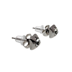 6mm Vierkante Oorbellen Unisex - Gepolijst RVS - Vierkante Oorknoppen met Zirkoniasteen - Dames - Heren