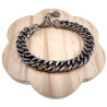 Armband Heren - Gepolist RVS - Gourmet Schakelarmband - Verstelbaar