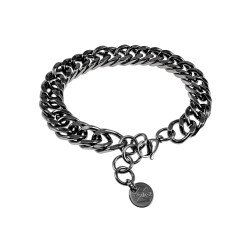 Armband Heren - Gepolist RVS - Gourmet Schakelarmband - Verstelbaar