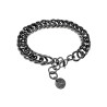 Armband Heren - Gepolist RVS - Gourmet Schakelarmband - Verstelbaar