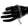 Armband Heren - Gepolist RVS - Gourmet Schakelarmband - Verstelbaar