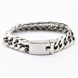 Gepolijste 316L Roestvrijstalen Armband