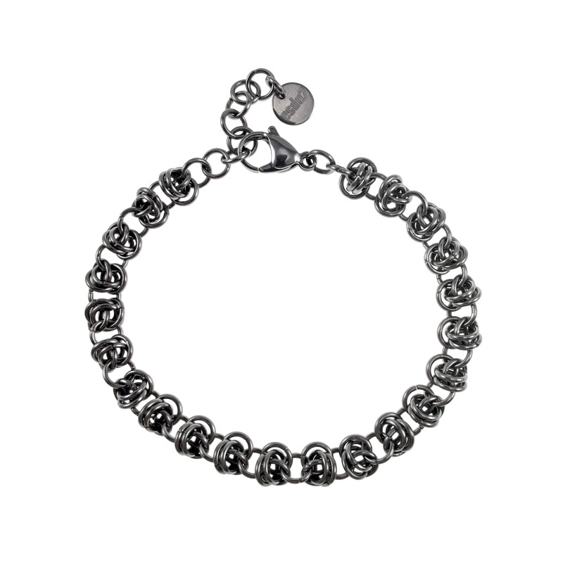 Armband Unisex - RVS Knooparmband Handgemaakt door esde2 Verstelbaar Armband Unisex - RVS Knooparmband Handgemaakt door esde2 Verstelbaar