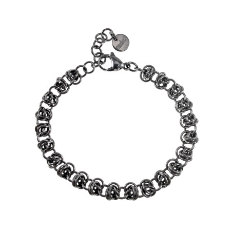 Armband Unisex - RVS Knooparmband Handgemaakt door esde2 Verstelbaar