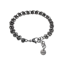Armband Unisex - RVS Knooparmband Handgemaakt door esde2 Verstelbaar