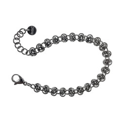 Armband Unisex - RVS Knooparmband Handgemaakt door esde2 Verstelbaar