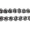 Armband Unisex - RVS Knooparmband Handgemaakt door esde2 Verstelbaar