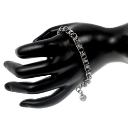 Armband Unisex - RVS Knooparmband Handgemaakt door esde2 Verstelbaar