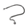 Unisex RVS Armband met Dubbele Ringsschakels Handgemaakt - Verstelbaar
