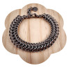 RVS Armband met Perzische Drakenschub Weving Verstelbaar 15cm tot 19cm
