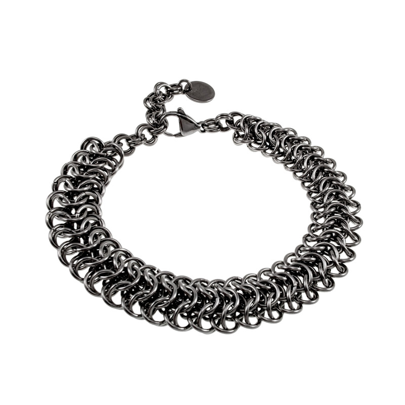 RVS Armband met Perzische Drakenschub Weving Verstelbaar 15cm tot 19cm RVS Armband met Perzische Drakenschub Weving Verstelbaar 15cm tot 19cm