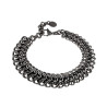 RVS Armband met Perzische Drakenschub Weving Verstelbaar 15cm tot 19cm