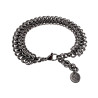 RVS Armband met Perzische Drakenschub Weving Verstelbaar 15cm tot 19cm