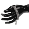 RVS Armband met Perzische Drakenschub Weving Verstelbaar 15cm tot 19cm