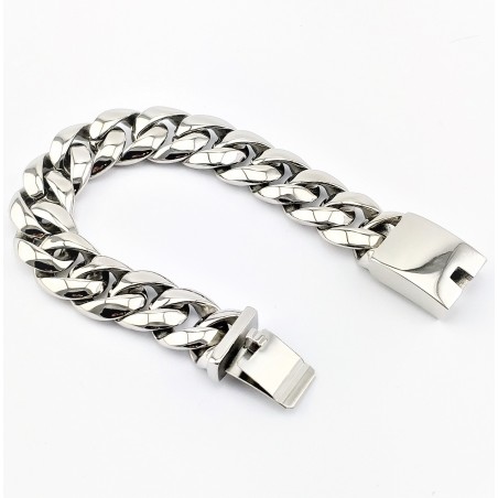 17mm Gepolijst 316L Roestvrijstalen Armband