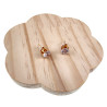 Unisex 8mm Oorknoppen met Fonkelende Zirkonia -  Goudkleur RVS