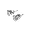 RVS Oorknoppen met Fonkelende Zirkonia -  8mm Ronde Oorbellen Unisex