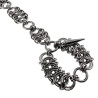Exclusieve RVS Armband met Tijgeroog en Ring 20,4mm - 16cm tot 19cm