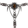 Exclusieve RVS Armband met Tijgeroog en Ring 20,4mm - 16cm tot 19cm
