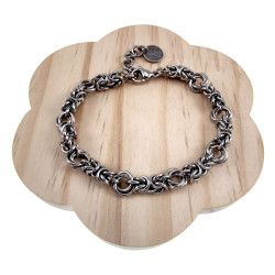 esde2 RVS Bitazino Schakelarmband Unisex - Verstelbaar 16 tot 19cm
