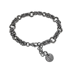 esde2 RVS Bitazino Schakelarmband Unisex - Verstelbaar 16 tot 19cm