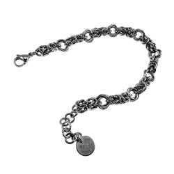 esde2 RVS Bitazino Schakelarmband Unisex - Verstelbaar 16 tot 19cm