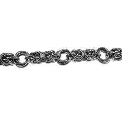 esde2 RVS Bitazino Schakelarmband Unisex - Verstelbaar 16 tot 19cm