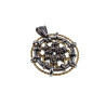 Ketting + Bloemhanger Dames - Verguld RVS - Handgemaakt door esde2