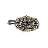 Ketting + Bloemhanger Dames - Verguld RVS - Handgemaakt door esde2