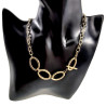 Gold Plated RVS - Ovale Schakelketting met T-Sluiting Als Versiering