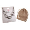 Gepolijst RVS Ovale Schakelketting met T-Sluiting Als Versiering Dames