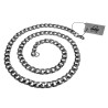 copy of 60cm x 8mm Gourmet Ketting Heren - Verouderd RVS - Schakelketting