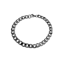Armband Uniseks - Gepolijst RVS - Cubaanse Schakelarmband 19cm x 7,5mm