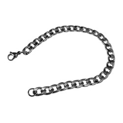 Armband Uniseks - Gepolijst RVS - Cubaanse Schakelarmband 19cm x 7,5mm