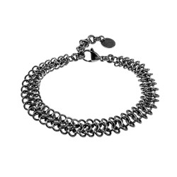 RVS Armband Unisex - Europese weeftechniek 10mm Breed - 16 tot 19cm