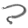 RVS Armband Unisex - Europese weeftechniek 12mm Breed - 16 tot 19cm