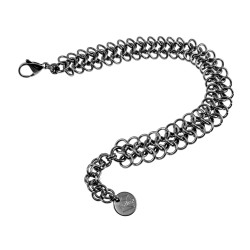 RVS Armband Unisex - Europese weeftechniek 14mm Breed - 16 tot 19cm