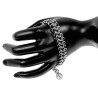 RVS Armband Unisex - Europese weeftechniek 14mm Breed - 16 tot 19cm