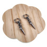 50mm Lange Oorbellen Unisex - RVS Oorringen met Afneembare Hanger