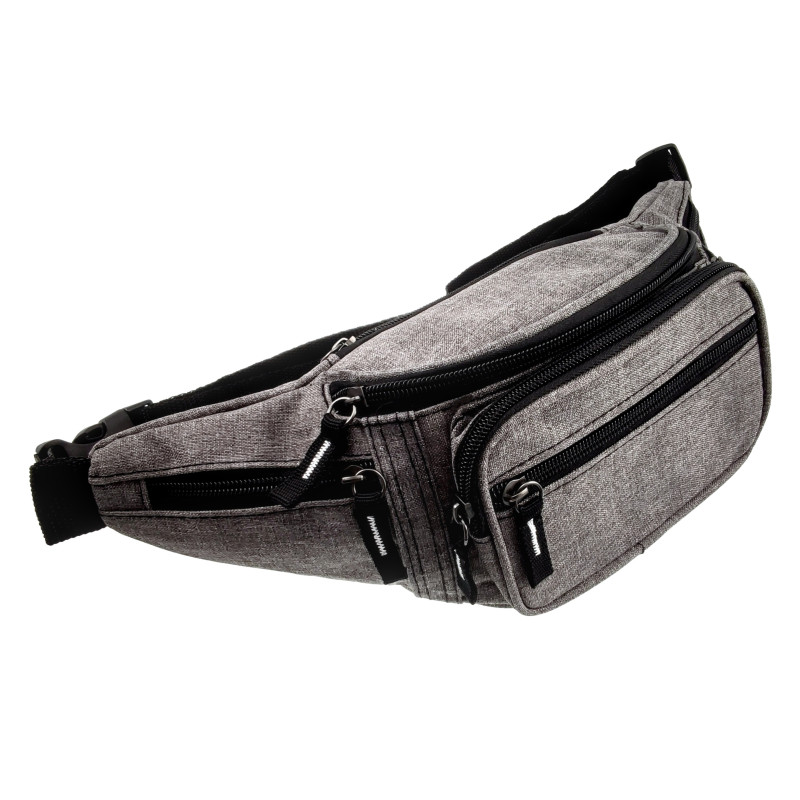 Grijze Heuptas met 6 Vakken - Unisex - Festival Tasjes - Sporttas Heup Grijze Heuptas met 6 Vakken - Unisex - Festival Tasjes - Sporttas Heup