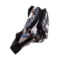 Grijs Camouflage Heuptas met 6 Vakken - Unisex - Festival Tasjes