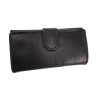 Grote Portemonnee Dames - Zwart Buffelleer - RFID Protected Anti skim