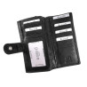Grote Portemonnee Dames - Zwart Buffelleer - RFID Protected Anti skim