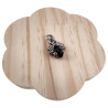 55cm RVS Jasseron-Ketting + Zwarte Agaatsteen Hanger Unisex