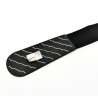 Zwarte Elastische Riem met Strass Steentjes