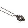 32mm Dalmatische Jaspissteen Hanger Unisex RVS - Handgemaakt door esde2