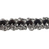 Unisex RVS Armband met Kokosnootschalen - Verstelbaar 16 tot 19cm